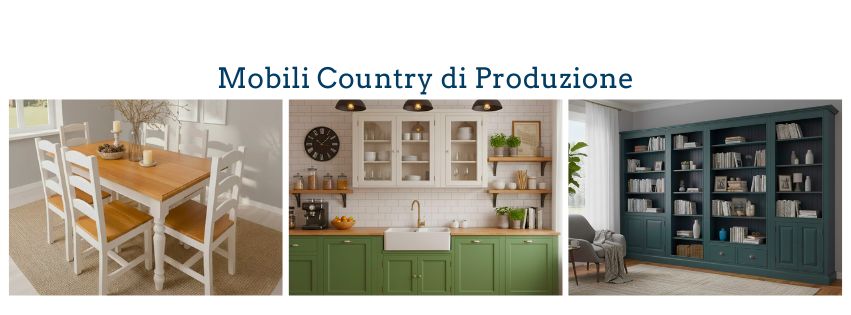 Mobili Country di Produzione
