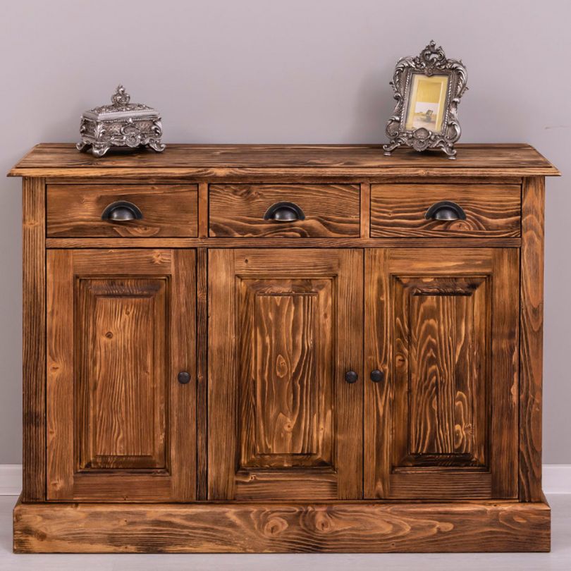 credenza rustica in legno massello