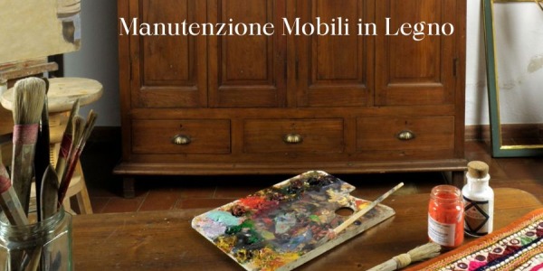 Manutenzione mobili in legno massello