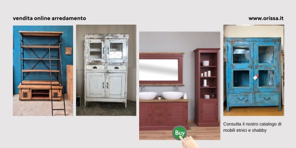 vendita online arredamento etnico e shabby