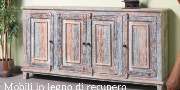 Recycled – mobili in legno di recupero