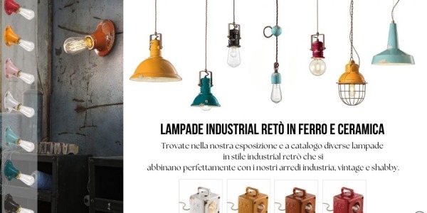 Lampade retrò vintage Ferroluce